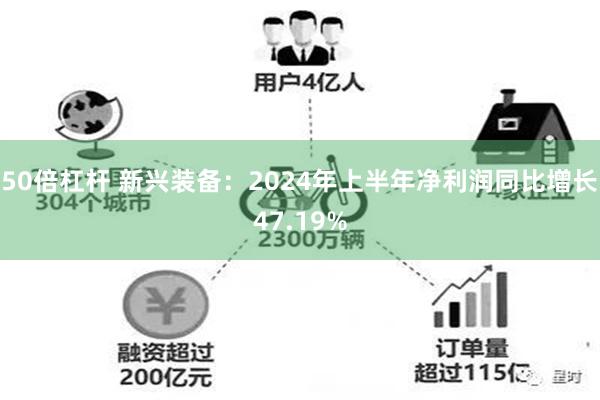 50倍杠杆 新兴装备：2024年上半年净利润同比增长47.19%