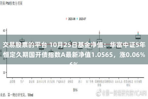 交易股票的平台 10月25日基金净值：华富中证5年恒定久期国开债指数A最新净值1.0565，涨0.06%